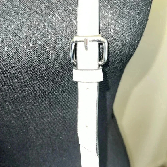 Franco Sarto Women’s Monogram Floral White Vegan Crossbody Purse Bag Wedding - Picture 9 of 16